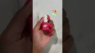 🐶 vegan nail polish 🏖️💅🏻 Pink Lemonade | Samba Collection 🐘