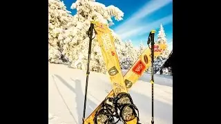 Splitboard Nitro Nomad, Voile Interface + G3 Skins test - Praděd - VKV 15