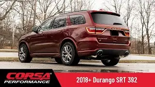 CORSA Performance 2018+ Dodge Durango SRT Exhaust System.