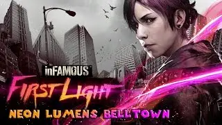 inFamous First Light (PS4) All Neon Lumens - Belltown