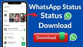 WhatsApp Status Download Kaise Kare 2025 ✅ | Download WhatsApp Status in Gallery