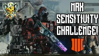 Max Sensitivity Challenge on COD BO4 - Black Ops 4 Year 2