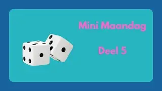 Budget | Minimaandag deel 5 Toch van groot naar klein
