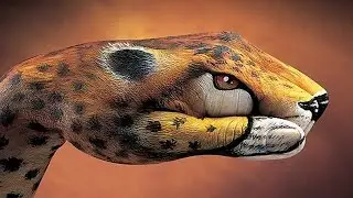 30 Most Amazing Animals Painted On Hands |  Animals Painted On Hands