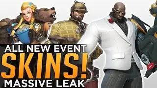 Overwatch: All NEW Anniversary 2018 SKINS Leaked!