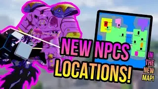 [AUT] The NEW NPC LOCATIONS In The NEW A Universal Time MAP! (Public Testing)