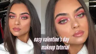 easy and wearable valentine's day makeup tutorial