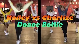 Bailey Sok vs Charlize Glass Dance Battle! - Don't Call Me Angel Dance Video