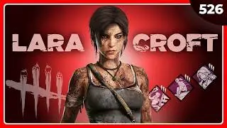😮 LARA CROFT en DbD!! | DEAD BY DAYLIGHT Gameplay Español