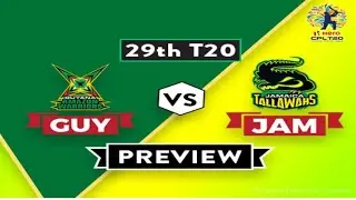 JAM vs GUY T20 PLAYING11| DREAM11 PREDICTION AND PLAYERZPOT TEAM NEWS | CPL2018