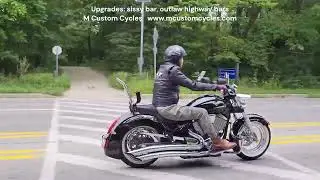 Sissy bar, luggage for Victory Boardwalk Kingpin Gunner Judge Vegas Highball