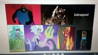 drake, Barry, glorisoa daisy, Morgana and devil robot kidnapped lewis robinson