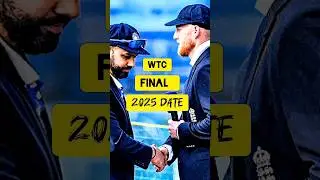 WTC Final 2025 Date: ICC #shortsfeed