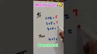 Math lover 😂 #maths #livemath #iqtestonline #youtube #mathspeedtest #viral #shorts #short #trending