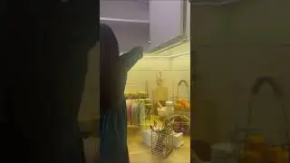 Organizing Crockery Cabinet #kitchenorganizationidea #homeinterior #kitchencabinetorganization