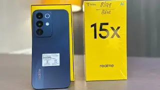 Realme 15x 5G Marine Blue Unboxing, First Look & Review 🔥| Realme 15x Price,Spec & Many More 