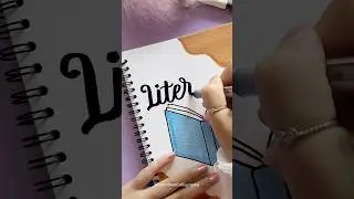 Creative Front Page Design: Literature 📖 #shorts #nhuandaocalligraphy #frontpage