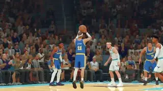 NBA 2K26 MyCareer WARRIORS - 69 PTS Courtside Highlights vs HORNETS | DJ DIXON PG#11 #warriors