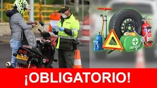 ¡ATENCIÓN! Van a MULTAR por no tener el kit de carretera en la MOTO