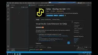Running SAS in EBI from VS Code