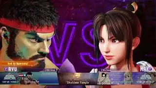 SF6 Ryu reaching Grand Master rank