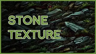 Painting StoneTexture - timelapse -