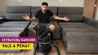 Extratora Karcher SE4 black - Review e teste