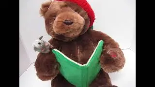 Gund Fun Story Time Bear Animated Twas The Night Before Christmas