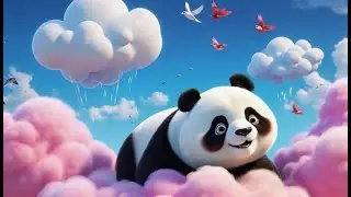 The Panda Who Painted Clouds | Nursery Rhyme Song for Kids