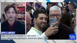 Ticker News - Apple's 'Batterygate' Lawsuit Sending Settlement Payouts