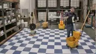 Stripping (removing) Floor Finish From VCT Floors