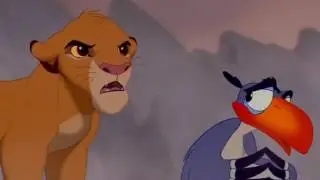 Lion King Scene  Elephant Graveyard