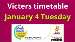 victers timetable January 4 Tuesday