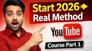 Create YouTube Channel in 2026 | Real Method &ndash; Course Part 1