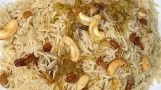 Ghee Rice 🍚 Pulao Recipe | Neychoru Recipe | Veg Pulav Recipe #cookingvideo #cookwithlin #cooking