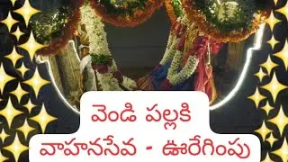 Vijayawada Kanaka Durga amma Temple 🕉️ |      వెండి పల్లకి వాహనసేవ - ఊరేగింపు | @vijju079