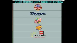My honest thought on UK theme parks in 2025