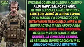 El esposo policía de mi exesposa le rompió el brazo a mi hijo. Yo tenía 40 SEALS. Su comisaría ...