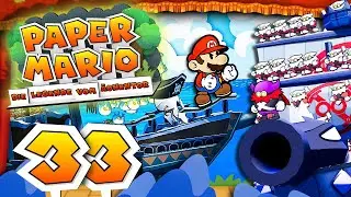PAPER MARIO: DIE LEGENDE VOM &Auml;ONENTOR 🗺️ #33: Crucillus Boss Kampf auf hoher See