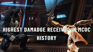 Highest damage received in mcoc history from single hit&deg;Marvel Contest of Champions