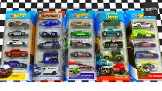 UNBOXING Hot Wheels And Matchbox 5 - Car Packs!