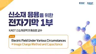 Image Charge Method and Capacitance _ 6.3 신소재 응용을 위한 전자기학 1부
