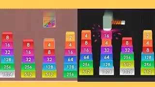 2048 Merge Block-Number Game #puzzlegame #2048game#mergegames#gameparkarea#numberblocks