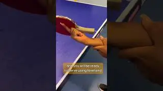 Discover the winning racket grip for a spectacular forehand serve #TableTennis #Forehand #RacketGrip