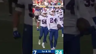 COLE BISHOP'S GAME WINNING INTERCEPTION VS JAGUARS #shorts #nfl #bills #jaguars