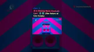 AI is Making Music Festivals Epic! 🤘🤖 (The Future of Live Events) Part 3 #ai #video #youtuber