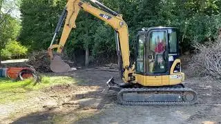 2008 CAT 305C RUBBER TRACK MINI EXCAVATOR Lot 1-4506 Orbitbid.com