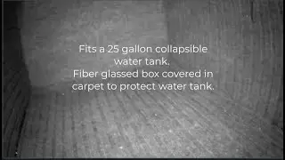 Macgregor 26x Sailboat fresh water tank under V Berth