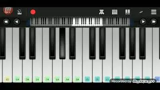 mobile piano tutorial hindi bhuj  movie O Desh MERE