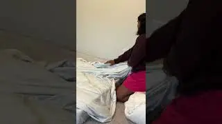 Guest room ready #tamilshorts #canadacouplevlogs #tamilcouplevlog #southindianfood #chennaiponnu